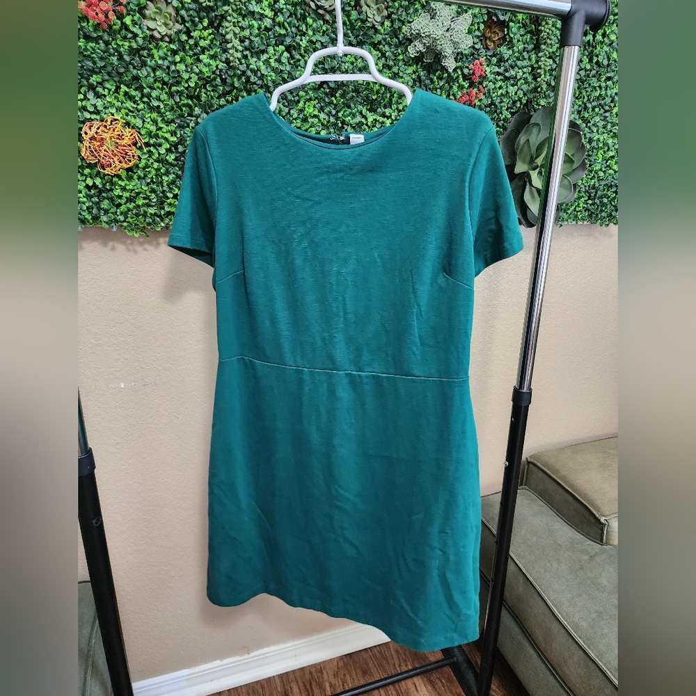 Old Navy Teal/Dark Green Dress
